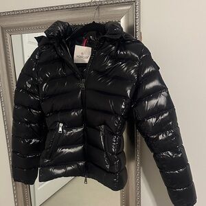 Moncler Baydf Fur Trimmed Puffer